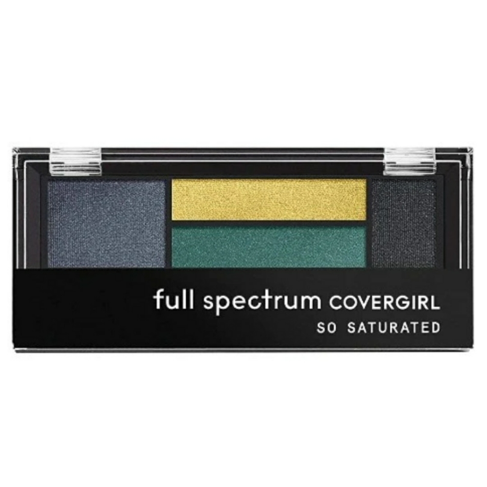 COVERGIRL So Saturated Quad Palette, Eclipse, 0.06 Ounce, 4 Shades